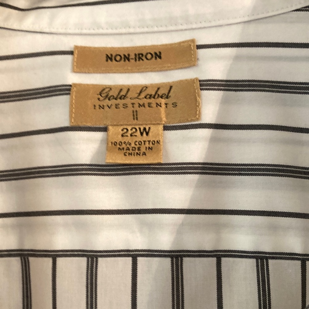 Gold Label 💯 percent cotton